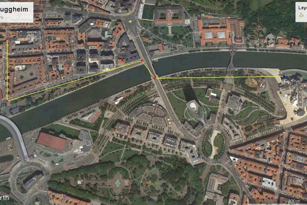 Apartamento Luxury Centro Bilbao Garaje Zewnętrze zdjęcie
